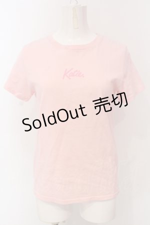 画像: Katie / LOGO Tシャツ S ピンク O-25-06-30-120-LO-TS-IG-OS