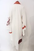 画像4: Qutie Frash / 3店舗限定カラー着物カーデ  ホワイト×レッド O-25-06-30-127-QU-JA-IG-OS (4)