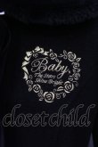 画像2: BABY,THE STARS SHINE BRIGHT / Claire Ribbonコート  クロ O-25-07-05-032-BA-CO-IG-ZT-C067 (2)