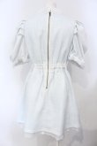 画像4: Swankiss / EK elegant tweed O/P ワンピース F サックス O-25-07-05-060-CA-OP-YM-OS (4)
