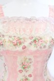 画像2: Millefleurs / 薔薇ボーダープリントワンピース  ピンク O-25-07-05-015-EL-OP-IG-OS (2)