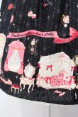 画像2: metamorphose / お部屋柄スカート（ミニ）  クロ O-25-07-05-016-ME-SK-IG-OS (2)