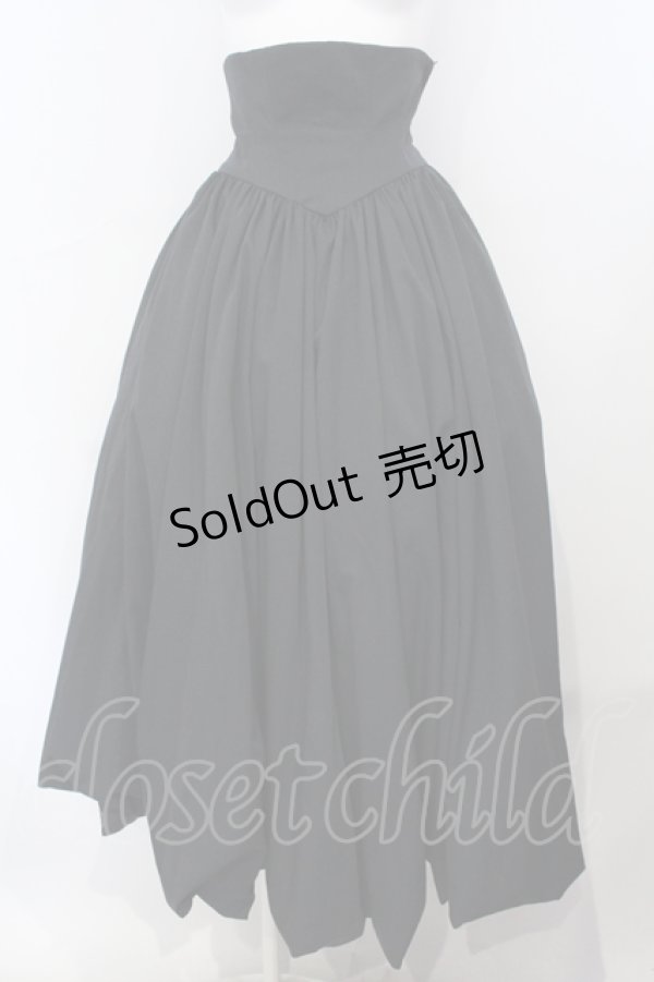 画像1: ATELIER BOZ / ドロシー コルセットロングバルーンスカート  ブラック O-25-07-05-018-EL-SK-IG-OS (1)