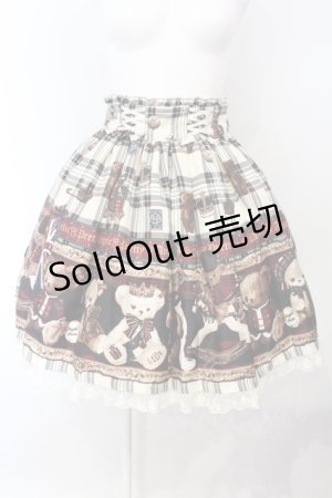 画像: Angelic Pretty / British Bearスカート  アイボリー O-25-07-05-022-AP-SK-IG-OS