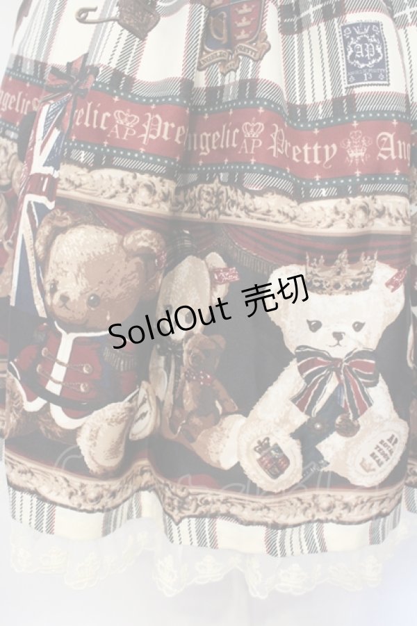 画像2: Angelic Pretty / British Bearスカート  アイボリー O-25-07-05-022-AP-SK-IG-OS (2)