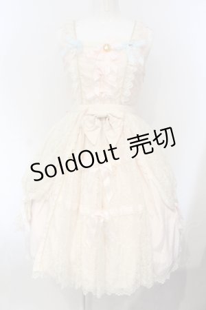 画像: BABY,THE STARS SHINE BRIGHT / Marie Antoinette Laceジャンパースカート  ピンク O-25-07-05-024-BA-OP-OW-OS