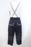 画像2: axes femme POETIQUE / サス付きハーフパンツ M ネイビー O-25-07-07-005-AX-PA-OW-OS (2)