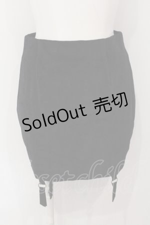 画像: EATME / ガーターデザインミニスカート F クロ O-25-07-07-067-LO-SK-OW-OS