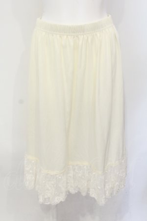 画像: axes femme / ドットチュール使いペチスカート M キナリ O-25-07-07-071-AX-SK-OW-OS