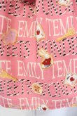 画像2: Emily Temple cute / WONDER LANDクッキーストライプリボンワンピース  ピンク O-25-07-07-008-ET-OP-OW-ZT279 (2)