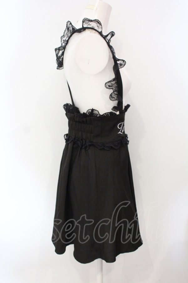 画像2: MA*RS / 刺繍フレアスカート  クロ O-25-07-07-080-EL-SK-OW-ZY (2)