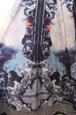 画像3: OZZ ANGELO / 絵画プリントコルセット付スカート  グレー×ブルー系 O-25-07-07-014-OO-SK-IG-ZY (3)