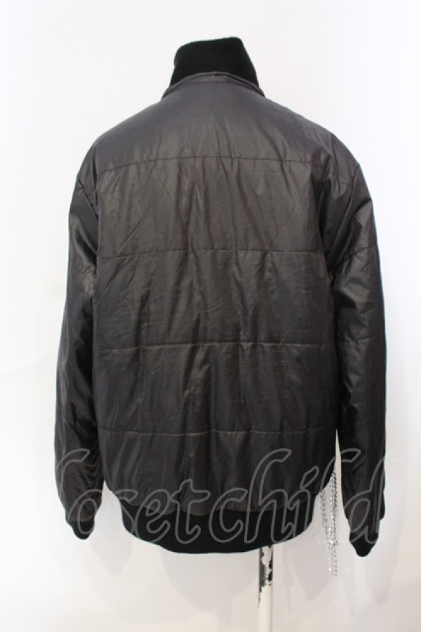 画像4: MAD / パッチチェーンダウンジャケット M ブラック O-25-07-07-026-PU-CO-IG-ZT-C046 (4)