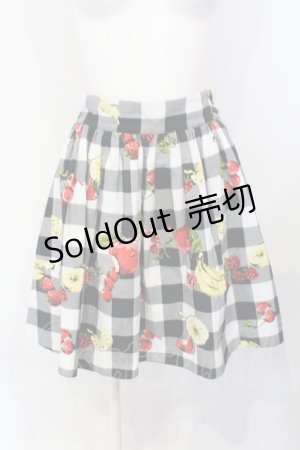 画像: MILK / フルーチェスカート  クロ O-25-07-08-038-ML-SK-OW-ZT310