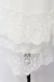 画像2: axes femme POETIQUE / 調節リボン付ミニペチパンツ M シロ O-25-07-08-048-AX-PA-OW-OS (2)
