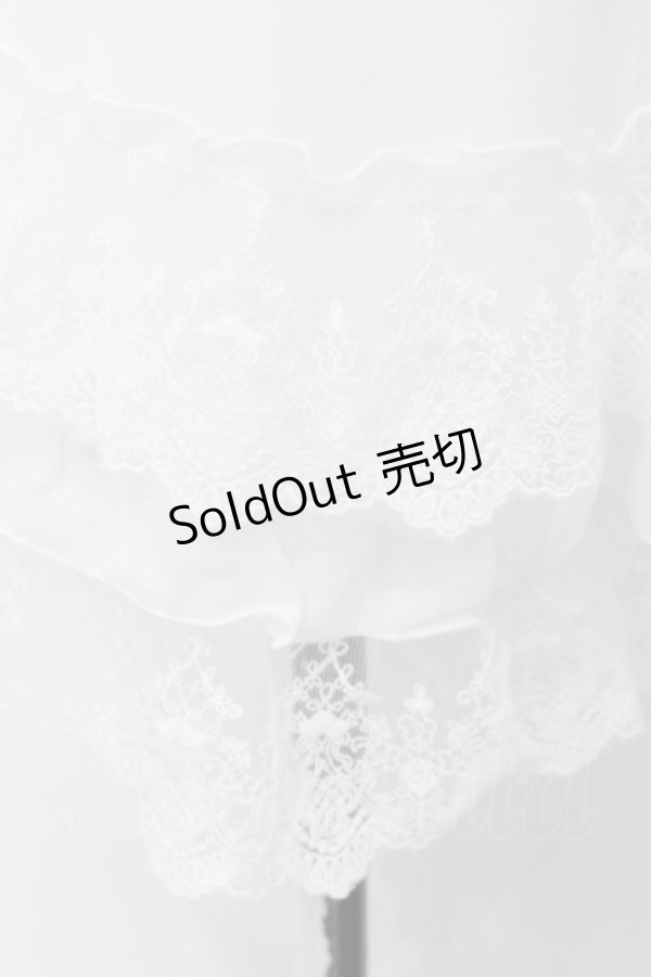 画像2: axes femme POETIQUE / 調節リボン付ミニペチパンツ M シロ O-25-07-08-048-AX-PA-OW-OS (2)
