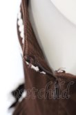 画像5: BABY,THE STARS SHINE BRIGHT / ハート刺繍ジャンパースカート  ブラウン O-25-07-08-051-BA-OP-OW-OS (5)