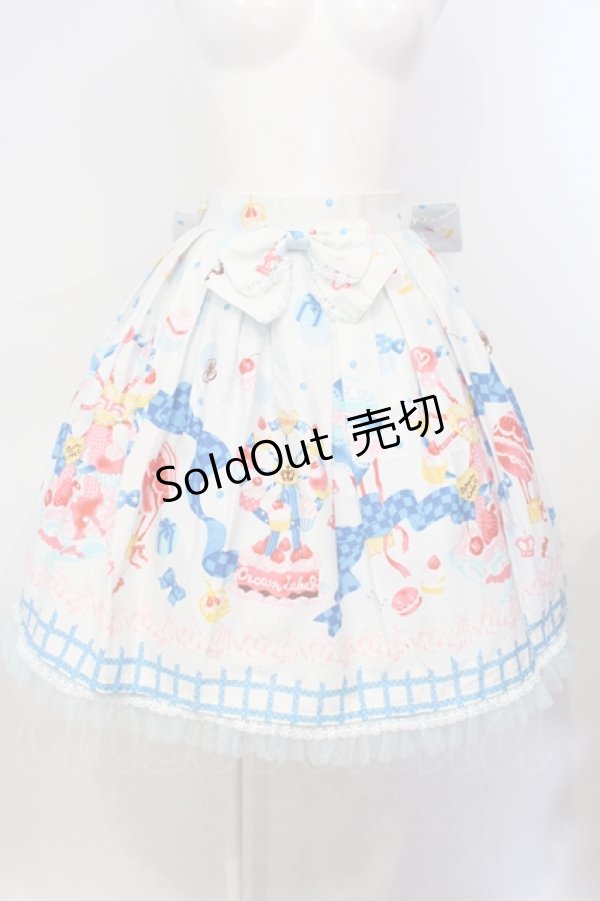 画像1: metamorphose / Popping Balloonスカート  サックス O-25-07-08-052-ME-SK-OW-OS (1)