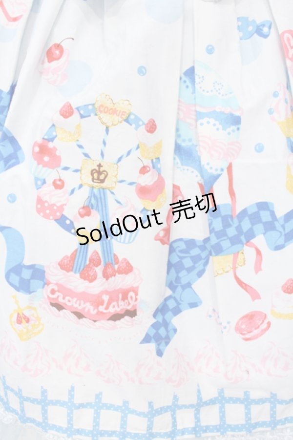 画像2: metamorphose / Popping Balloonスカート  サックス O-25-07-08-052-ME-SK-OW-OS (2)