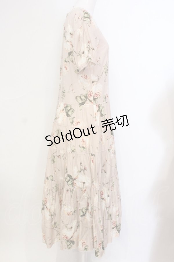 画像3: WONDERFUL WORLD / オールドローズ半袖ワンピース  ピンク O-25-07-08-084-LO-OP-IG-ZI (3)