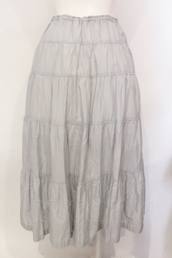 画像3: KANEKO ISAO / タックスカート  グレー O-25-07-08-092-EL-SK-IG-ZT034 (3)