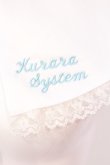 画像2: KURARASYSTEM couture / つけ襟  シロ×サックス O-25-07-08-114-EL-ZA-IG-OS (2)