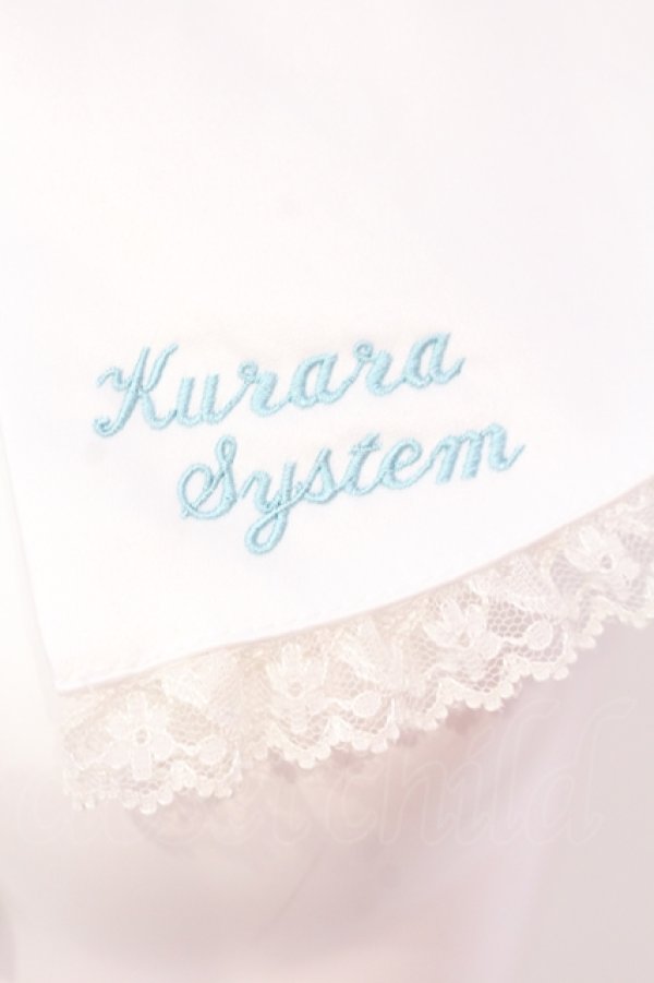画像2: KURARASYSTEM couture / つけ襟  シロ×サックス O-25-07-08-114-EL-ZA-IG-OS (2)