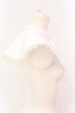 画像3: KURARASYSTEM couture / つけ襟  シロ×サックス O-25-07-08-114-EL-ZA-IG-OS (3)