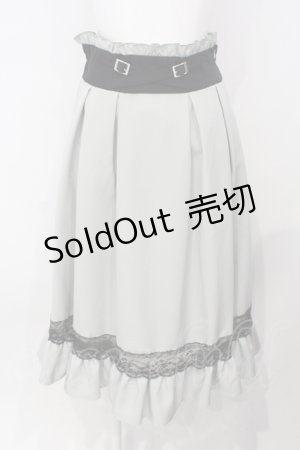 画像: Dear My Love / レース切替ガーターデザインスカート M グリーン O-25-07-08-021-EL-SK-OW-OS