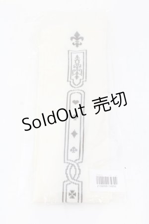 画像: Innocent World / 2024年秋冬イベント限定 オーバーニーソックス  生成り×ショコラ O-25-07-10-035-IW-ZA-IG-ZT168-F004