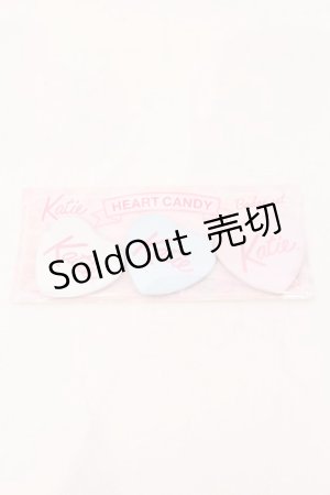 画像: Katie / 缶バッジ3個セット  サックス×ピンク×シロ O-25-07-10-037-LO-ZA-IG-OS