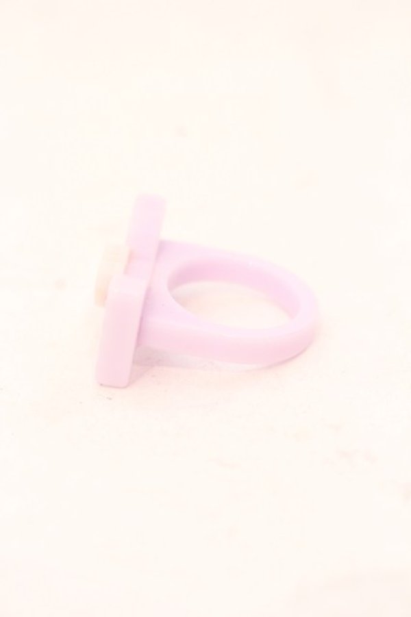 画像2: MILK / ロゴハートリボンリング  ラベンダー O-25-07-10-039-ML-AC-IG-OS (2)