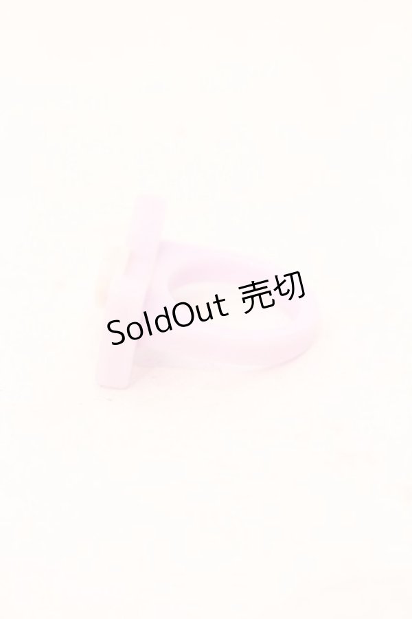 画像2: MILK / ロゴハートリボンリング  ラベンダー O-25-07-10-039-ML-AC-IG-ZT486-F003 (2)