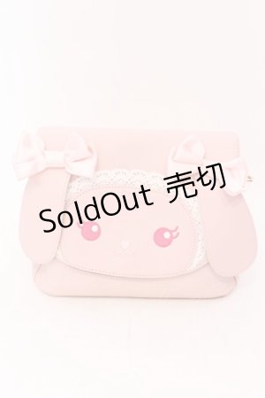 画像: BABY,THE STARS SHINE BRIGHT / うさくみゃちゃんショルダーBag  ピンク O-25-07-10-046-BA-BG-IG-OS