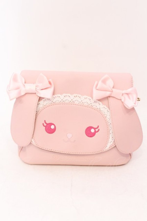 画像1: BABY,THE STARS SHINE BRIGHT / うさくみゃちゃんショルダーBag  ピンク O-25-07-10-046-BA-BG-IG-OS (1)