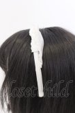 画像4: Angelic Pretty / Flower Kittenレースカチューシャ  シロ O-25-07-10-005-AP-AC-OW-ZT271 (4)