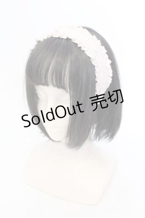 画像: Emily Temple cute / フリルパールレースカチューシャ  ピンク O-25-07-10-009-ET-AC-IG-OS