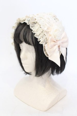 画像: Hoshibako Works / ローズ・レディヘッドドレス  アイボリー O-25-07-10-021-LO-AC-IG-OS