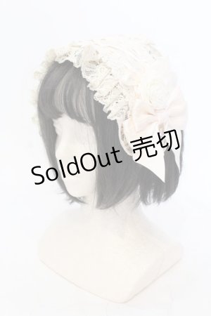画像: Hoshibako Works / ローズ・レディヘッドドレス  アイボリー O-25-07-10-021-LO-AC-IG-ZT271