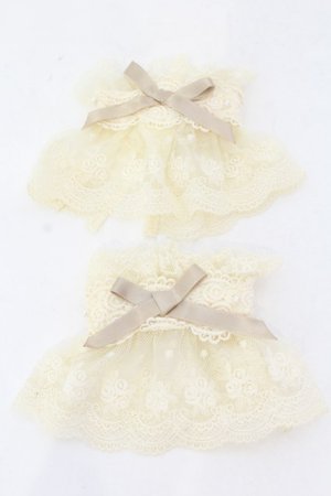 画像: Angelic Pretty / ヴィクトリアプリンセスカフス  アイボリー O-25-07-10-025-AP-ZA-IG-OS