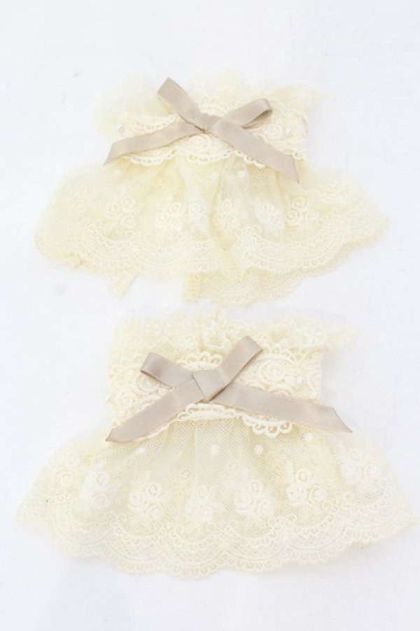 画像1: Angelic Pretty / ヴィクトリアプリンセスカフス  アイボリー O-25-07-10-025-AP-ZA-IG-ZT488 (1)