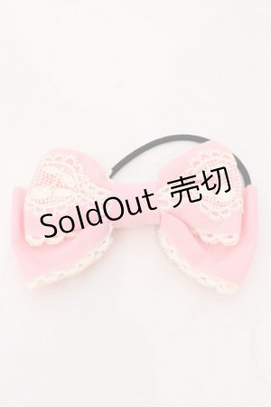 画像: BABY,THE STARS SHINE BRIGHT / チェリーレースゴム  ピンク O-25-07-10-026-BA-AC-IG-ZT486-F003