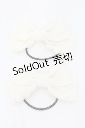 画像: BABY,THE STARS SHINE BRIGHT / バラレースのリボンゴム  オフシロ O-25-07-10-027-BA-AC-IG-OS