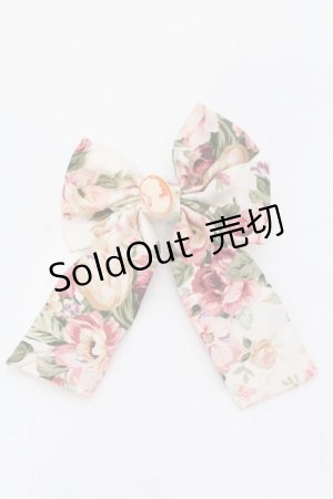 画像: Victorian maiden / HAT ロココブーケリボンクリップ  ピンク O-25-07-10-028-CL-AC-IG-ZT486-F003