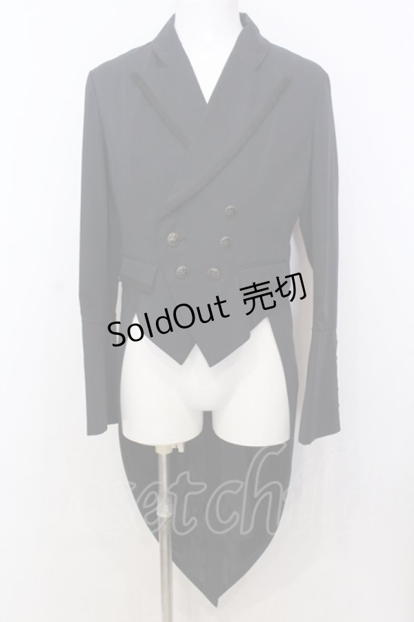 画像1: ATELIER BOZ / 黒執事2010コラボ セバスチャン・ジャケット  ブラック O-25-07-11-003-EL-JA-OW-OS (1)