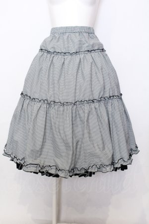 画像: m petit by misako / NINA'Sギャザースカート L クロ O-25-07-11-039-LO-SK-OW-OS