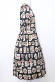 画像2: Jane Marple / Cherry labels Colette dress ドレス M クロ O-25-07-11-047-JM-OP-IG-OS (2)
