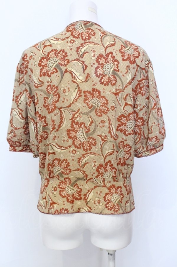 画像4: KANEKO ISAO / フェザードットブラウス  ベージュ O-25-07-11-008-EL-BL-IG-ZI (4)