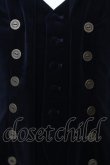 画像2: ATELIER BOZ / メンズ別珍ローランドジャケット  ネイビー O-25-07-11-002-EL-JA-OW-OS (2)