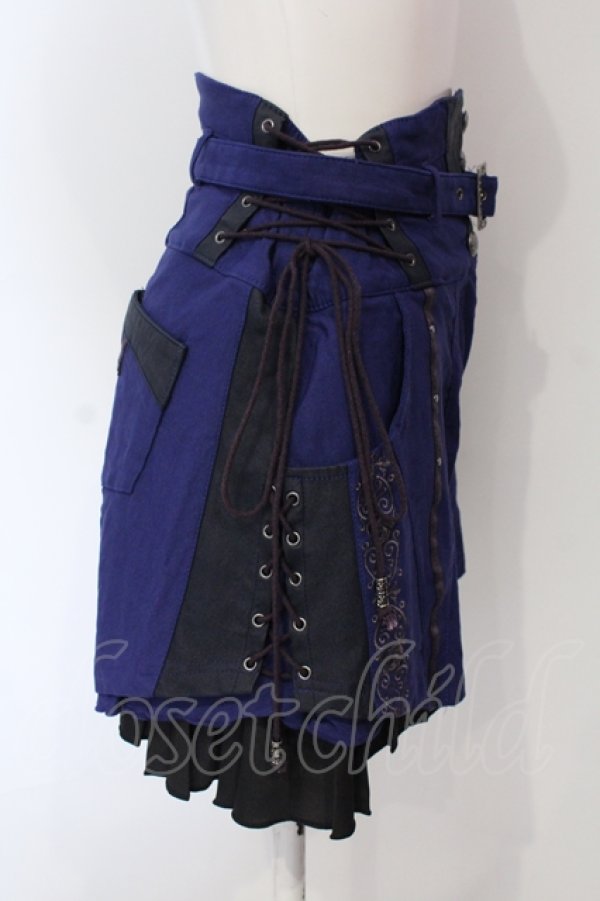 画像3: Ozz oneste / Rosy clown ショートパンツ  ネイビー O-25-07-12-034-OO-PA-OW-OS (3)